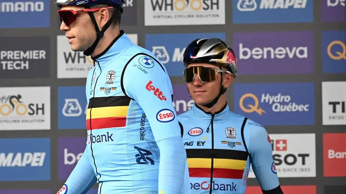 Remco Evenepoel assesses dual leadership with Wout van Aert after Montréal