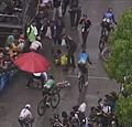 Regendrama in Vuelta Colombia: ritwinnaar botst frontaal op zijn vrouw