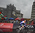 Giga-stunt in Giro, regen spelbreker tijdens tijdrit