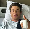 Eerste update na crash: Philipsen reageert vanuit ziekenhuis 