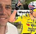 Kijk: zo viert Wout van Aert zijn triomf in Roubaix