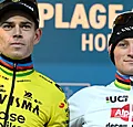 Van der Poel vloekt na dubbel pechmoment Van Aert