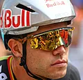 Van Aert boort collega de grond in met rake uithaal
