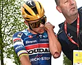 Met de schrik vrij: Evenepoel ontsnapt aan nieuw drama