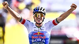 Evenepoel verslaat Pogacar en wint zware bergrit in Tour de France