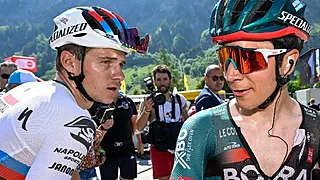 Clash tussen Evenepoel en Uijtdebroeks: "Dat was niet goed gekomen"