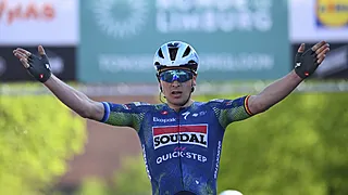 Niemand op de foto: Merlier steelt show in Ronde van Limburg