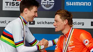 Pogacar vinkt af: "Maar kan niet van Van der Poel winnen"