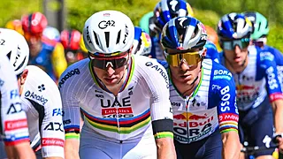 Pogacar heeft opmerkelijke reactie na vroege vlucht van Evenepoel