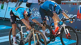 Evenepoel doorbreekt stilte over kritiek van Ciccone na EK-sprint
