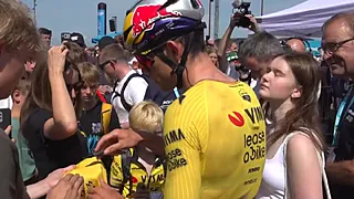 'Wout-gekte' leidt tot akkefietje met Van Aert in Denemarken: "Niet zo beleefd"