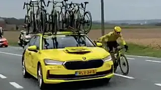 "Een schande": Visma-LaB krijgt zware sanctie na E3