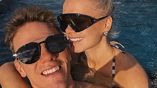 Niet op de fiets: Thibau Nys laat zich volledig gaan