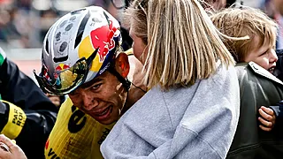 Van vrouw Sarah tot Philipsen: veel steun voor onfortuinlijke Van Aert