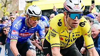 Alpecin kan prik richting Van Aert niet laten: "Het mooiste"