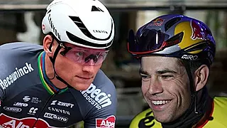 Ex-prof plaatst Van Aert boven Van der Poel: ''Mathieu minder krachtig''