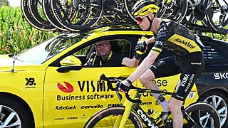 Grote paniek: Visma-topper dreigt Tour te moeten verlaten