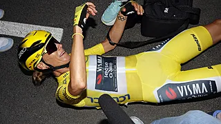 Visma krijgt nieuwe mokerslag in Tour, plan B meteen aan diggelen