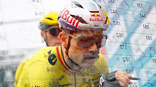 Nieuwe optater: Van Aert moet alweer wonden likken