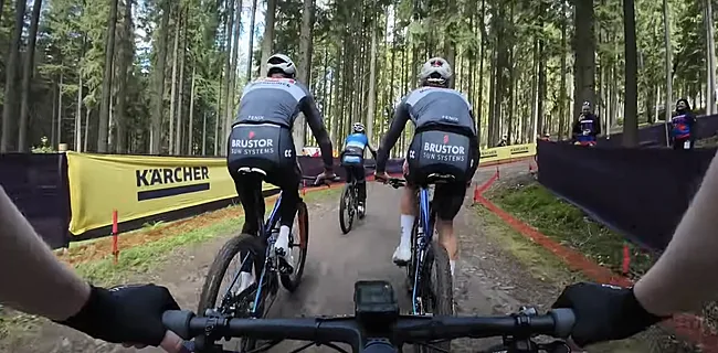 Spektakel: Van der Poel en Pieterse schitteren in Nove Mesto