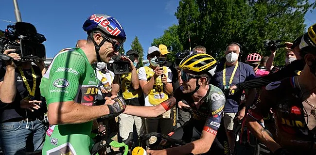 Teamgenoten Van Aert euforisch na Jumbo-heerschappij: 