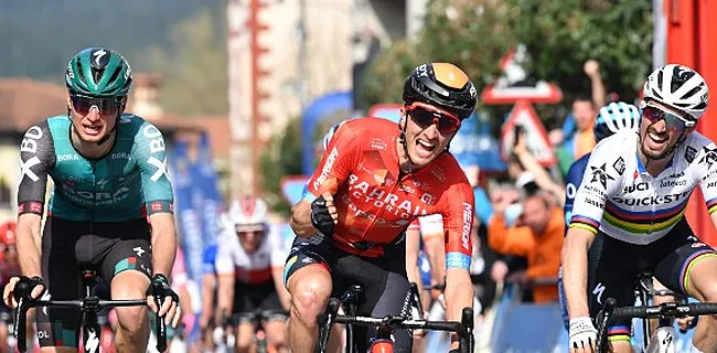 Evenepoel grapt na bijna zege in het Baskenland