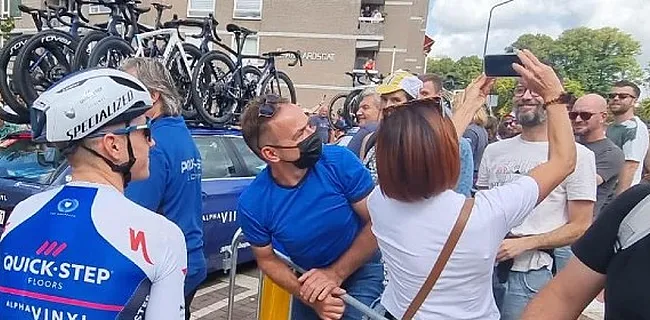 Corona-alarm over kamp-Evenepoel: 