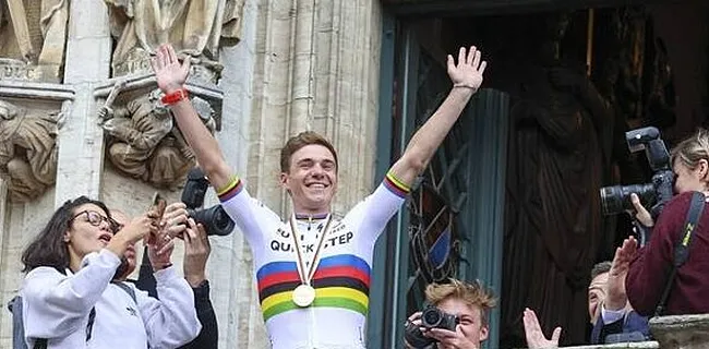Ploegmaat Evenepoel doet boekje open: 