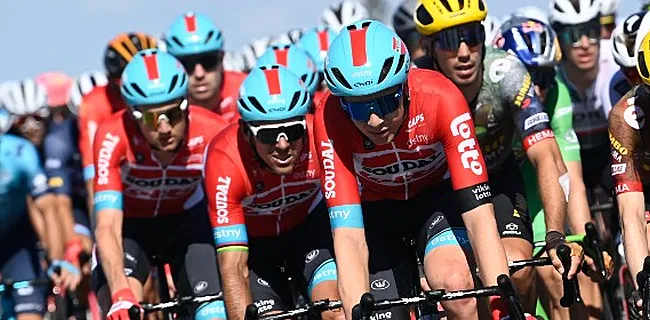 Lotto-Soudal volledig de mist in: 