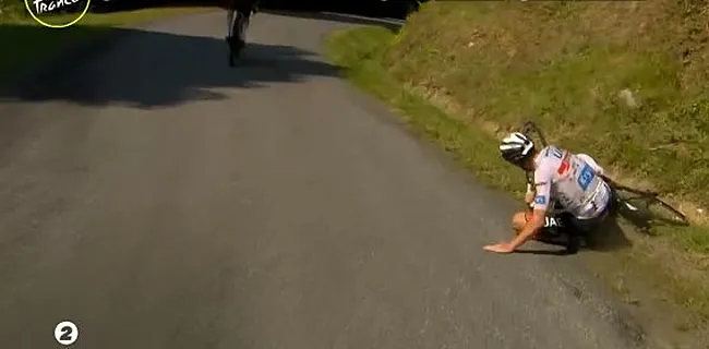 Vingegaard zorgt voor prachtig gebaar na val Pogacar