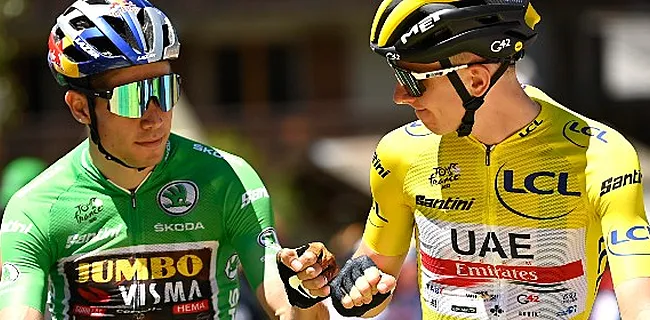 Grote baas Pogacar droomt van komst Van Aert