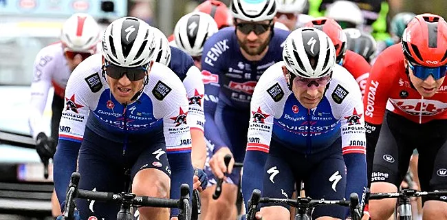 Code rood bij Quick-Step: 