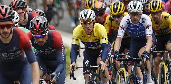 Evenepoel strijdend ten onder, Martinez wint in Baskenland