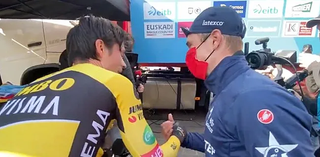 Evenepoel toont zich groots in nederlaag tegen Roglic