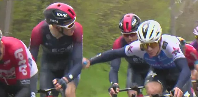 Evenepoel over de schreef: 