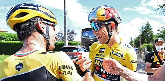 Roglic geeft onomwonden mening over Van Aert