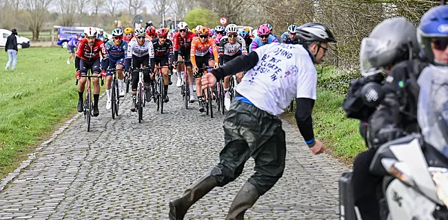 Opmerkelijk: Klimaatactivist veroorzaakt valpartij in Ronde van Brugge