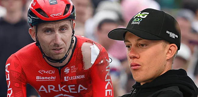 Amaury Capiot rekent af met Maxim Van Gils: 