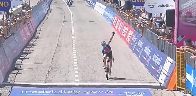 Australische stunt in koninginnenrit Giro, Kopecky op 1 seconde van roze