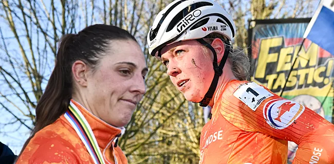 Lucinda Brand moet door het stof na uithaal richting Van Empel