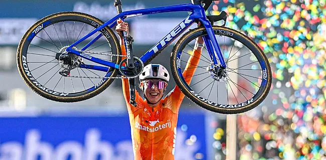 En of ze het nog kan! Brand wereldkampioene veldrijden in Hulst