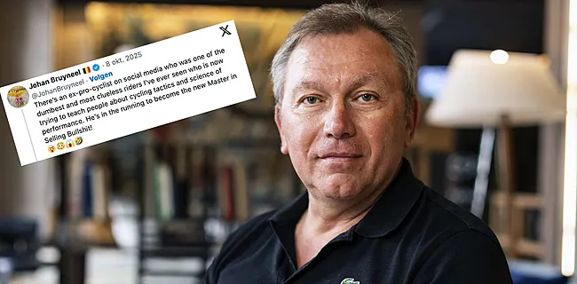 Bruyneel gaat over de schreef: 