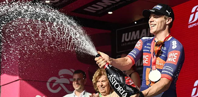 Ritwinnaar Giro glundert en doet eerlijke onthulling