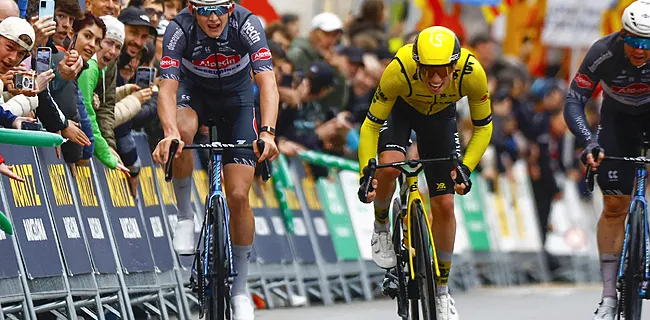 Team Visma's megatalent Matthew Brennan grijpt zege in openingsrit Catalonië