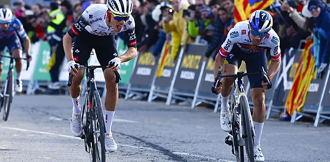 Ayuso klopt Roglič in millimetersprint in derde etappe Ronde van Catalonië