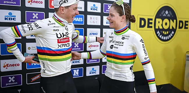 'Tweede wereldkampioen' zorgt voor hoop verwarring tijdens Ronde van Vlaanderen
