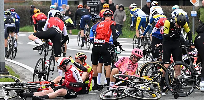 Visma-Lease a Bike woedend na valpartijen: 'Onvoorstelbaar'
