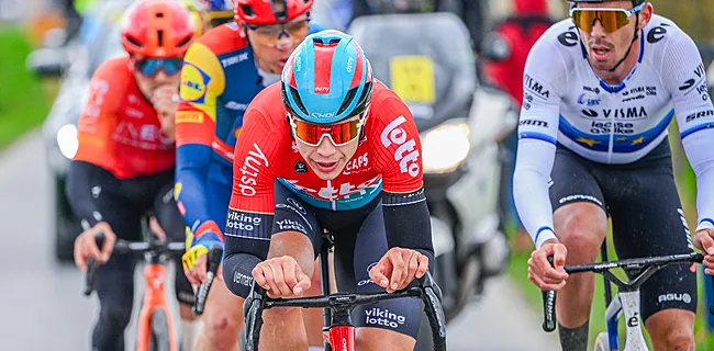 Lotto Dstny na Omloop: 'Daar kunnen we niet tevreden mee zijn'