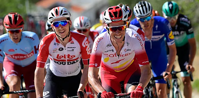 Belgische renner hangt fiets plots aan de haak: 