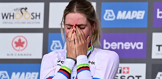 Demi Vollering moet wat bekennen na zinderende WK-finale: 